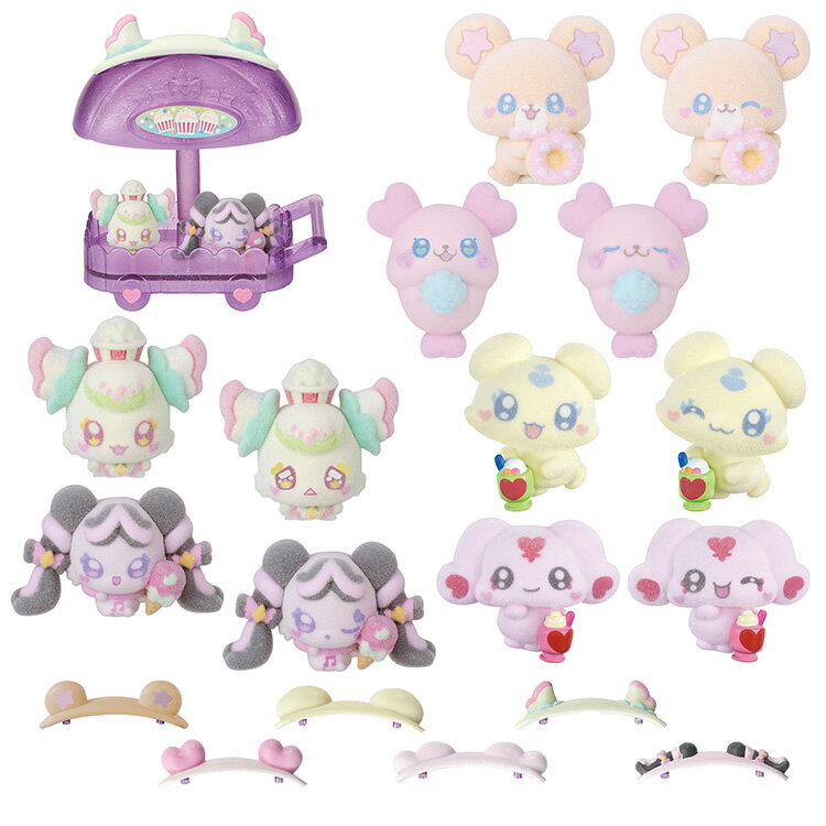 樂天商城 - きゅあ〜なワゴンハウス コンプリートセット おもちゃ 玩具 バンダイ きゅあ〜なワゴンハウス コンプリートセット きゃーな きゃあ〜な