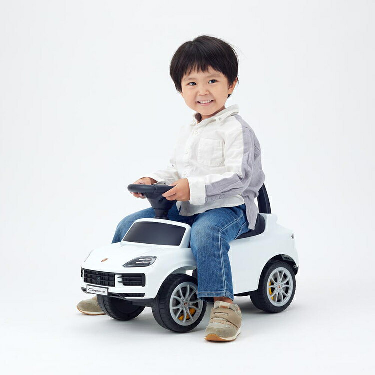 乗用ポルシェ カイエン ホワイト リアル乗用玩具 ポルシェカイエン 野中 ワールド ...