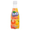 【24本セット】ファンタ 贅沢ダブル 白桃&黄桃 PET 4...