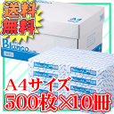 コピー用紙 A4 5000枚(500枚×10冊) Blanco カラーコピーインク 用紙 印刷用紙 オフィス用品 コピー用紙 a4 5000枚 コピー用紙 印刷用紙 高白色 大量印刷 見やすい FAX 送料無料 上質 シンプル 事務用品 書類 両面 紙厚93μ 資料 【D】