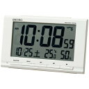 時計 デジタル 置き時計 電波 セイコー電波目覚まし時計 ホワイト SQ789W時計 クロック 置き時計 デジタル カレンダー 温度計 湿度計 インテリア セイコークロック 【D】【B】