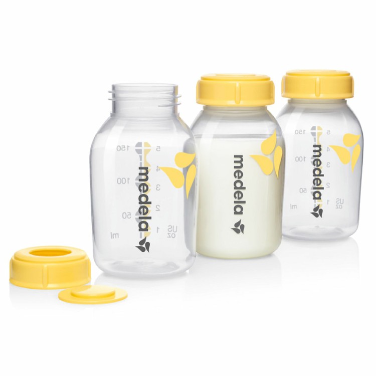 母乳ボトル 150ml 3本セット メデラ medela 母乳ボトル 搾乳機 さく乳器 搾乳器 哺乳瓶 哺乳びん 【D】