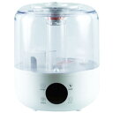HIROトップ給水超音波加湿器2.2L WH HYB−84LC加湿器 超音波 上部注水タイプ アロマ対応 湿度表示 ウィルス対策 セラミックフィルタ...