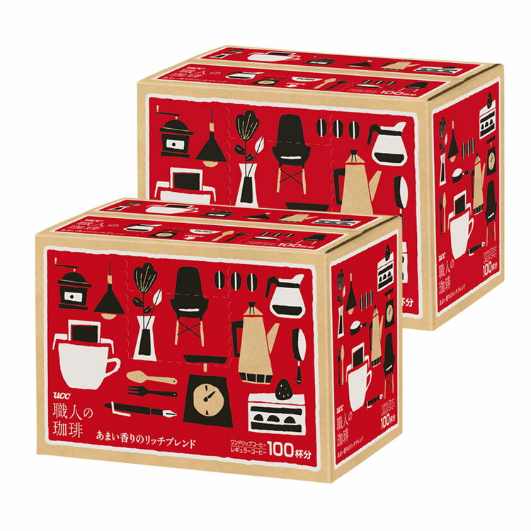 [最大400円クーポン]コーヒー ドリップ 粉末 レギュラー 【2個】UCC 職人の珈琲 ワン あまい香りのリッ..