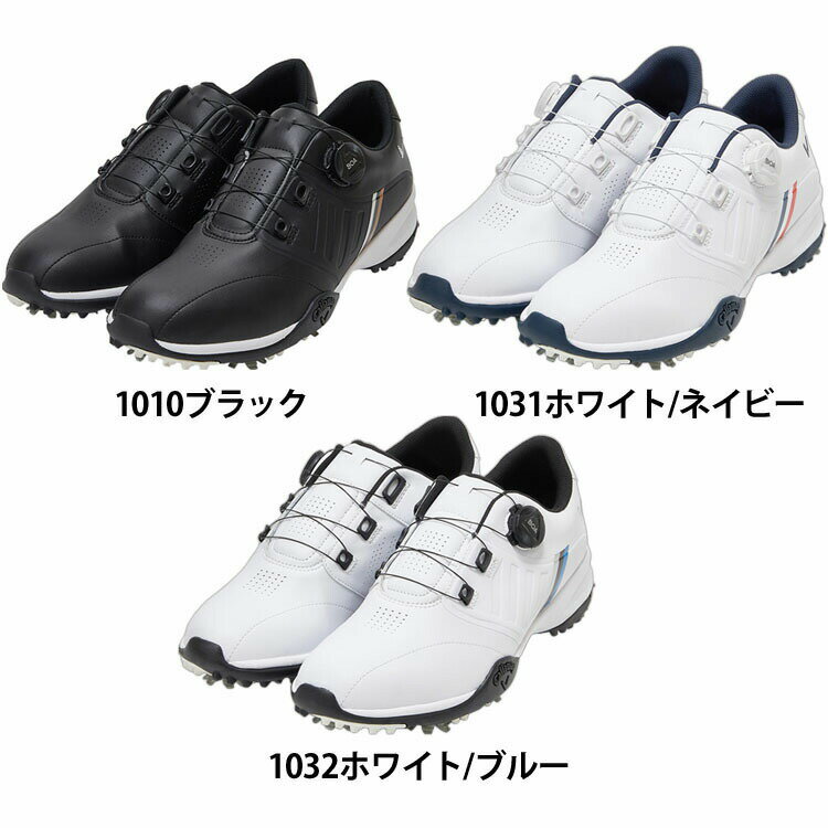 [50%OFFクーポン/10日～16日10時]【在庫限り】シューズ 25cm～27.5cm キャロウェイ 22M2ACW_Aero sport Boa 10 C22996110 ゴルフシューズ メンズ おしゃれ BOAシステム 軽量 ゴルフウエア ゴルフ callawaygolf callaway キャロウェイゴルフ アウトレット【D】【B】