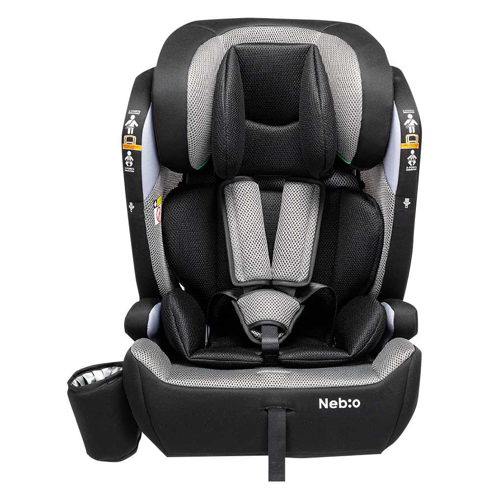楽天市場】エールベベ ジュニアシート（カラーグレー）（自動車用