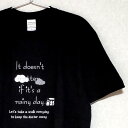 柴犬グッズ 半袖 Tシャツ 柴犬 RAINY DAY / ロゴ プリント 犬柄 メンズ レディース 男女兼用 シャツ プレゼント ギフト おしゃれ