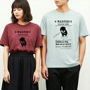 柴犬グッズ 半袖 T シャツ プリント 黒柴 WANTED 手配書風 拒否柴 犬柄 メンズ レディース シンプル プレゼント ギフト おしゃれ