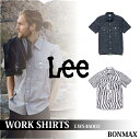 Lee×BONMAX　ワークウェア【作業服】‐メンズワーク半袖シャツ‐LWS46002‐