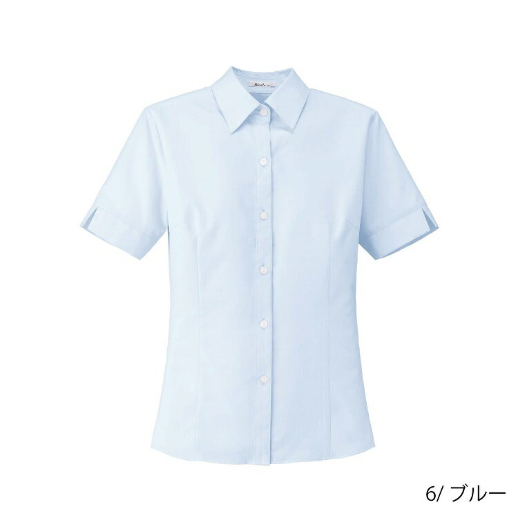 BONMAX‐春夏オフィスウェア【事務服】‐半袖ブラウス‐RB4551‐17〜19号