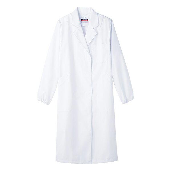 ドクターコート MR220 レディース シングル 長袖 制菌 白衣 医療 診察衣 クリニック 病院 メディカル サーヴォ