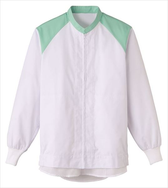 食品工場白衣 男女兼用 長袖 衛生服 食品衛生管理システム サーヴォ FOOD FACTORY FA-2713