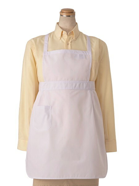 胸あてエプロン FA-287 5号 6号 サーヴォ