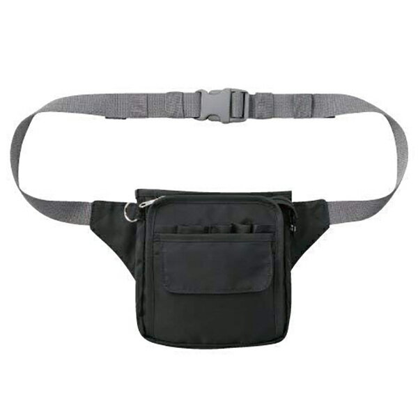 ウエストバッグ 900-05 小物収納 PHS フラップ付 メッシュ素材 ムレ防止 ナースウェア 医療 男女兼用 K..