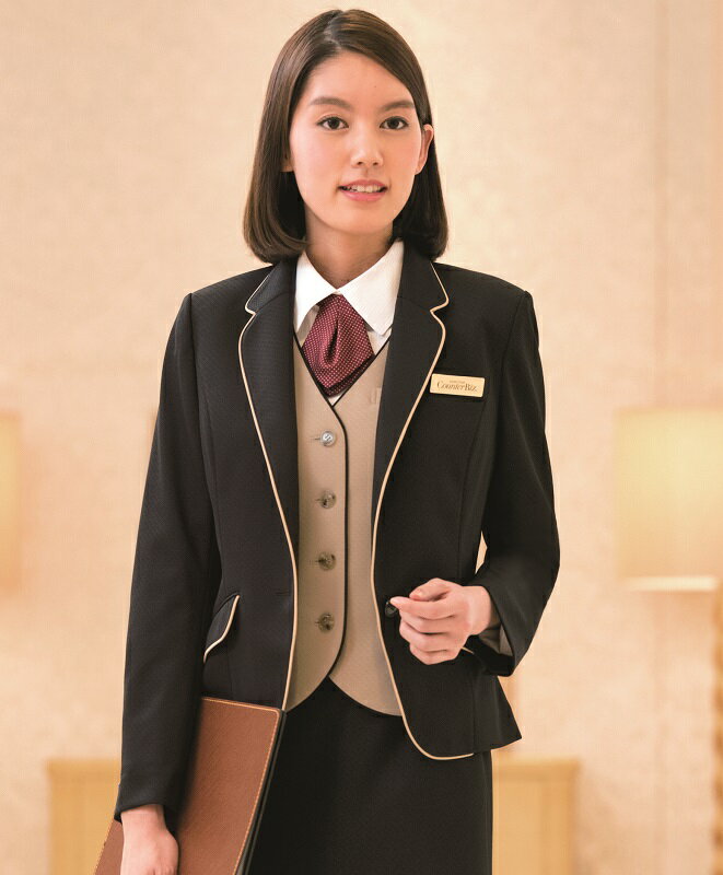 Counter Biz ジャケット WP164 5号～19号 レディース 裏なし 制服 受付 ホテル ブライダル カーディーラー ショールーム ハネクトーン早川