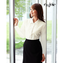 アンジョア ブラウス 長袖 01040 オフィス 事務服 制服 en joie