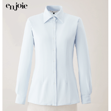アンジョア シャツ 長袖 01215 事務服 制服 オフィス en joie