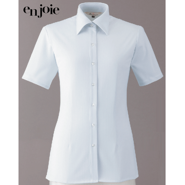 アンジョア シャツ 半袖 06165 事務服 制服 オフィス en joie