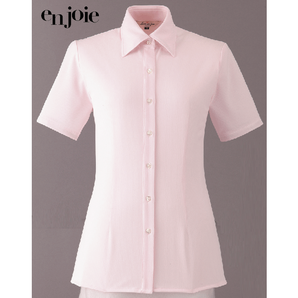 アンジョア シャツ 半袖 06165 事務服 制服 オフィス en joie