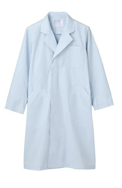 ドクターコート 51-603 メンズ シングル 長袖 制菌 防汚 医療 白衣 診察衣 メディカル 住商モンブラン