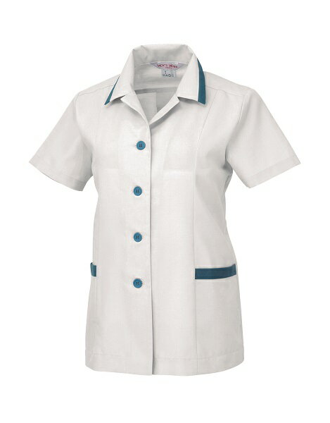 【エントリーで全品ポイント5倍！お買い物マラソン限定】 ジーベック XEBEC 春夏 3066 ジャケット 半袖 レディース 15号