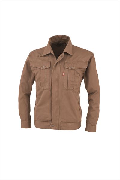 Rakuten - ブルゾン 1780 通年 メンズ 男性 綿100% 作業着 上着 長袖ブルゾン ジャケット 作業服 ジーベック XEBEC