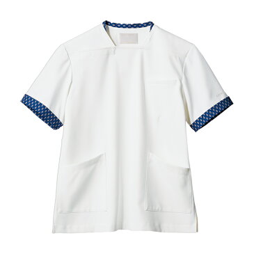 【LAURA ASHLEY/ローラアシュレイ】 LU651 男女兼用 ジャケット 医療 白衣 S M L LL 3L 男性用 女性用 スクラブ ケーシー KMS