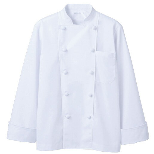 【クッキング・サービス】コックコート　長袖　男女兼用　6-911　住商モンブラン