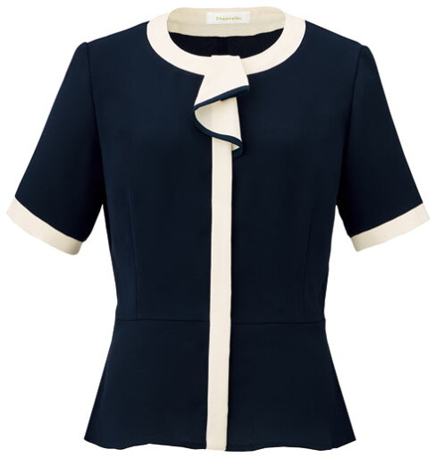 【事務服】オーバーブラウス SN64L 神馬本店 【事務服】オーバーブラウス SN64L 神馬本店