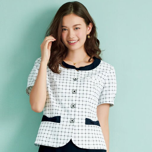 【事務服】美形オーバーブラウス SS772L 神馬本店 【事務服】美形オーバーブラウス SS772L 神馬本店
