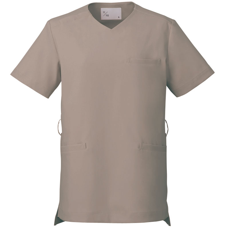 【医療白衣】スクラブ　半袖　男女兼用　UM502-WG　住商モンブラン