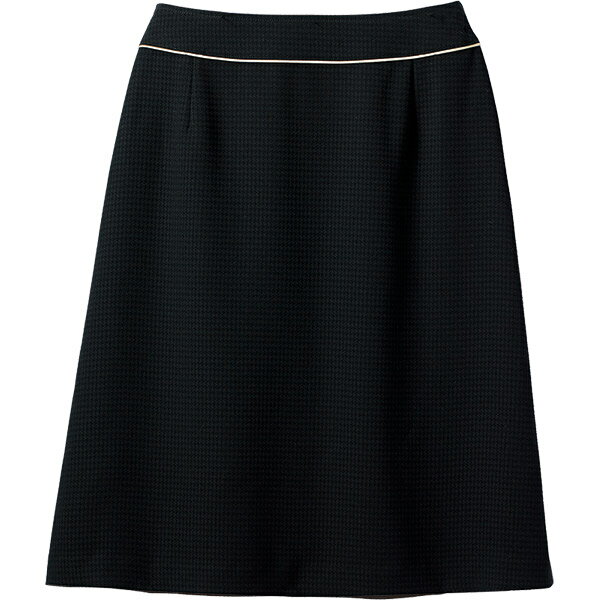 事務服 春夏マーメイドスカート S-16070 フレキシブルシャドーチドリ セロリー