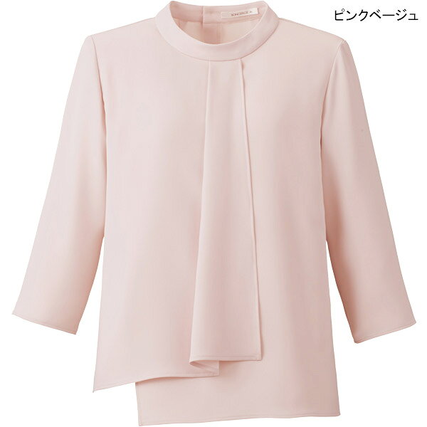 ボンオフィス 七分袖ブラウス BCB4102 ブリーズドビー 接客仕事服 uniform-store-10013670 ワーキングユニフォームストア サンプル画像2