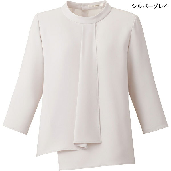 ボンオフィス 七分袖ブラウス BCB4102 ブリーズドビー 接客仕事服 uniform-store-10013670 ワーキングユニフォームストア サンプル画像3