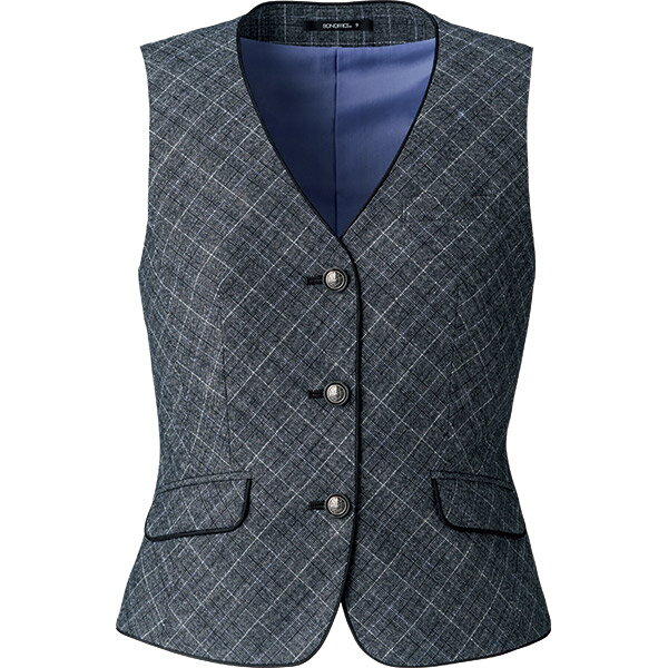 【エコ 抗菌防臭】事務服 ベスト AV1268...の紹介画像2