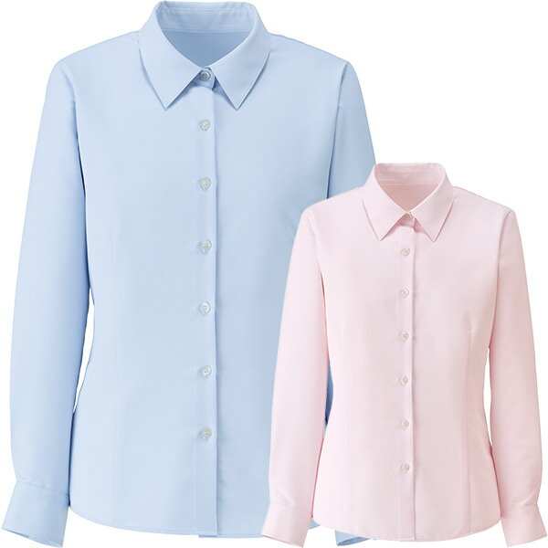 ボンオフィス事務服 【制菌加工】長袖シャツカラ...の紹介画像3