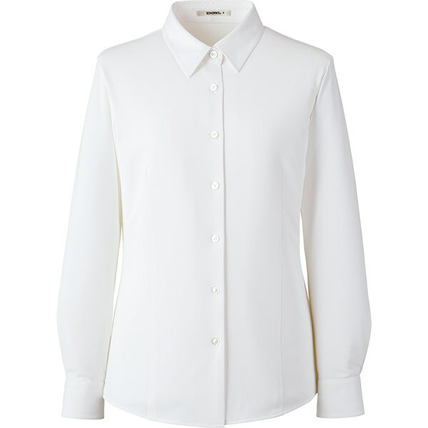 ボンオフィス事務服 長袖シャツブラウス RB4173 モイステックス【裏起毛】