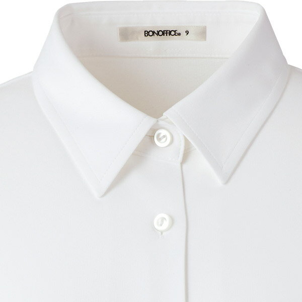 ボンオフィス事務服 長袖シャツブラウス RB4173 モイステックス【裏起毛】