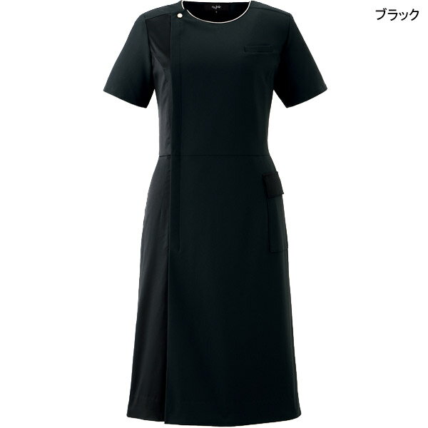 アンジョア ワンピース 62100 トリコットツイル 美容エステ制服