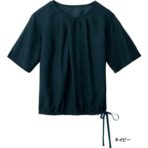 サービス業 制服 【タック衿】プルオーバーブラ...の紹介画像3