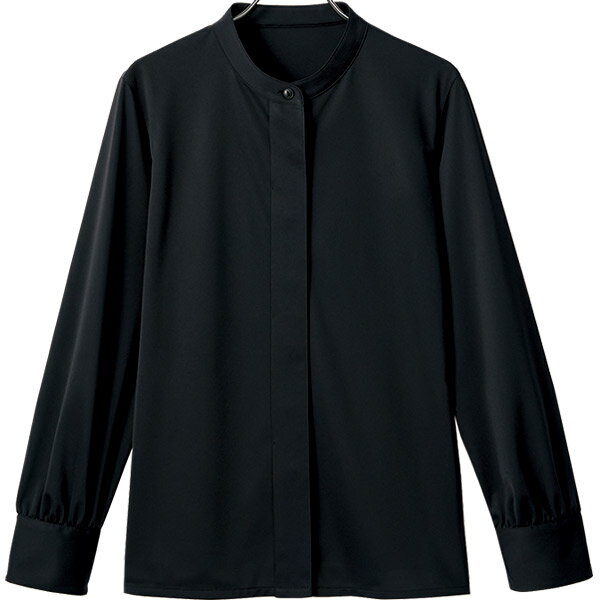 【抗ウイルス】鳥居ユキ 長袖ブラウス YT1913 エアリートリコット 受付 事務服 アルファピア