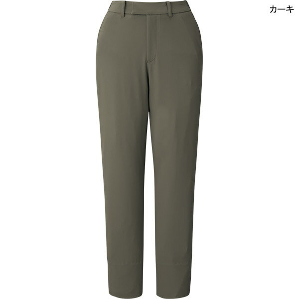 鳥居ユキ仕事服 テーパードパンツ YT5718 ハイストレッチキューダス アルファピア