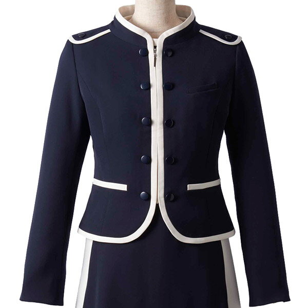受付 アテンダント ジャケット A45691 トリクシオンダブルベネシャン ユーファクトリー