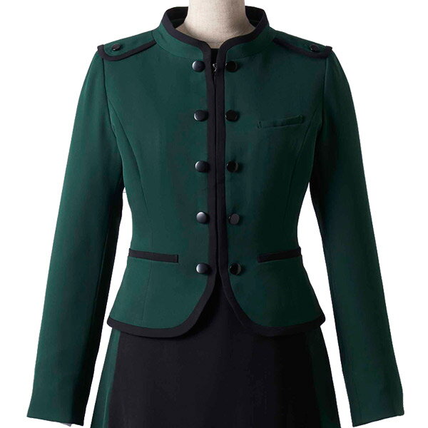 受付 アテンダント ジャケット A45691 トリクシオンダブルベネシャン ユーファクトリー