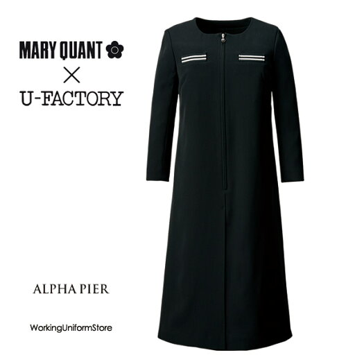 受付事務服 マリークヮント 七分袖ワンピース M53151 トリクシオンRダブルベネシャン 受付事務服 マリークヮント 七分袖ワンピース M53151 トリクシオンRダブルベネシャン