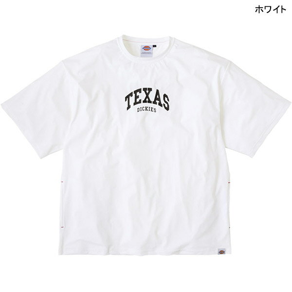 ディッキーズ作業服 冷感 ルーズフィット半袖Tシャツ D-467