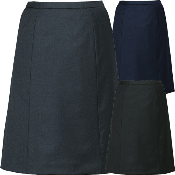 事務服 フレアスカート EAS653 ネオソフトギャバ エンジョイ