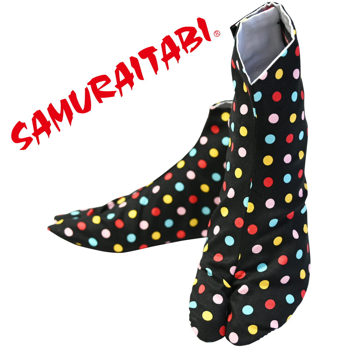 SAMURAITABI 足袋【金平糖】柄足袋 女性、男性、子供用、メンズ、レディース