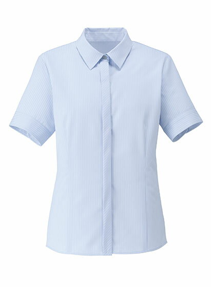 BONOFFICE ボンオフィス 半袖ブラウス 【5~15号】 事務服 会社 受付 制服 ユニフォーム フォーマル rb4557 宅配のみ