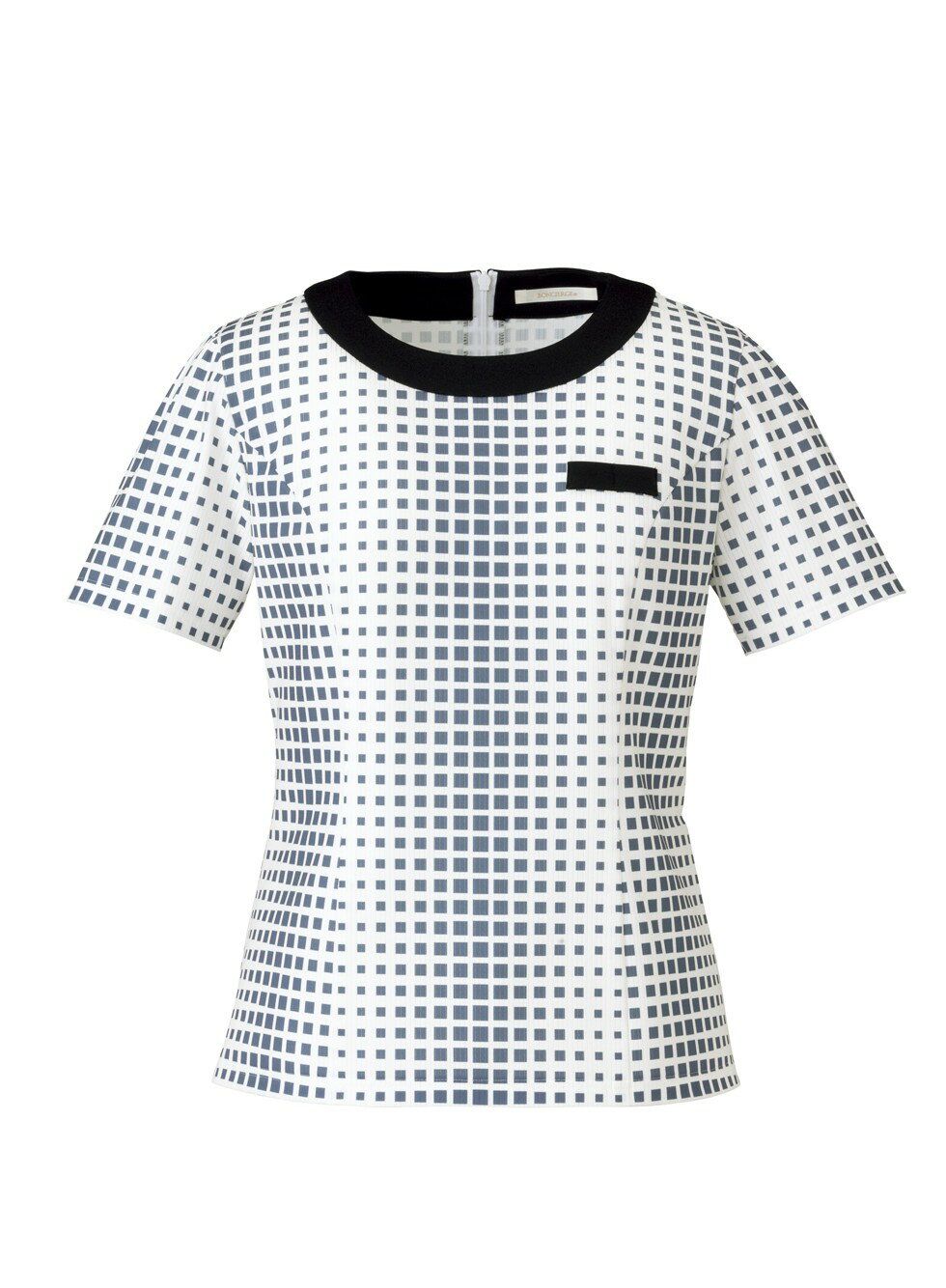 BONOFFICE ボンオフィス 半袖プルオーバー 【5~15号】 事務服 会社 受付 制服 ユニフォーム フォーマル bck7305 宅配のみ